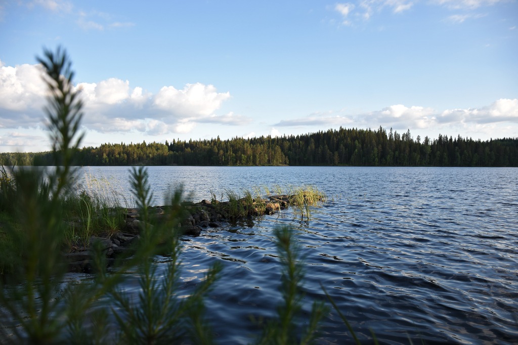Mökkijärvi juhannuksena 2019